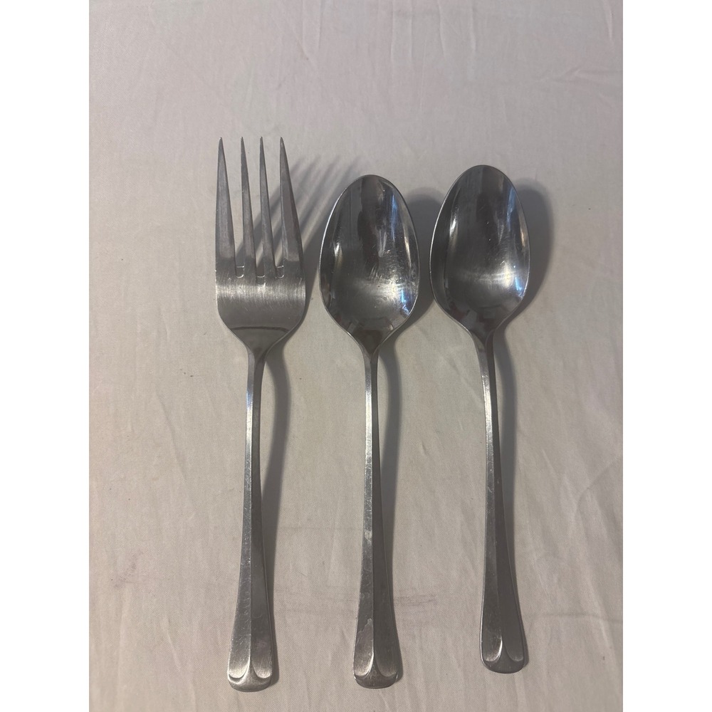 Ekco Eterna Flatware Set 3pc  Good Colonial Richmond Stainless‎ Steel Korea